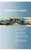 Institutional analysis A Clear and Concise Reference