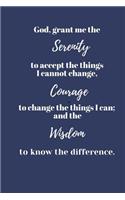 God Grant Me The Serenity