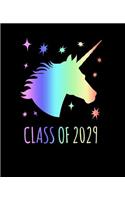 Class of 2029: Graph Paper 5x5 Composition Notebook for College, School, Journaling, or Personal Use. A Back to School Must Have!