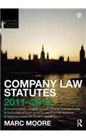 Company Law Statutes 2011-2012