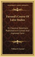 Farrand's Course of Latin Studies