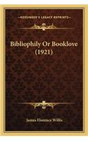 Bibliophily or Booklove (1921)
