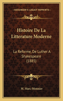 Histoire De La Litterature Moderne