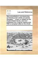 New precedents in conveyancing: (English)