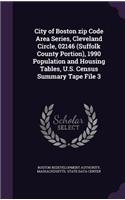 City of Boston Zip Code Area Series, Cleveland Circle, 02146 (Suffolk County Portion), 1990 Population and Housing Tables, U.S. Census Summary Tape File 3