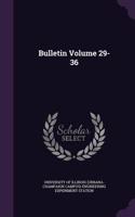 Bulletin Volume 29-36
