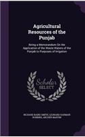 Agricultural Resources of the Punjab