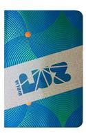 RVC Biblia Luz, remolinos de azul/verde simil piel