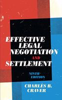 Effective Legal Negotiation and Settlement