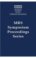 Amorphous Insulating Thin Films: Volume 284