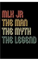 MLK JR the man the myth the legend