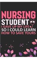 Nursing Student I Gave Up My Life