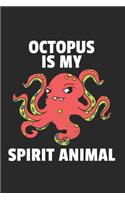 Octopus Krake Tintenfisch Notizbuch