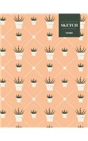 Sketch 110 Pages: Cactus Sketchbook for Kids, Teen and College Students - Succulent Llama Pattern