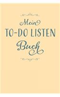 Mein To-Do Listen Buch
