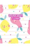 2020-2021 Planner: Two Year Calendar Organizer and Goal Journal - January 2020 - December 2021 Daily, Weekly and Monthly Planner Book with Back Sticker Expression Wall