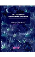 College Ruled Composition Notebook