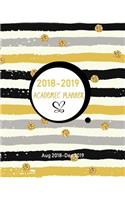 2018-2019 Academic Planner: August 2018-2019 Academic Planner Academic Appointment Book/ Monthly Planner Aug 2018-2019 Daily Weekly Planner Agenda Schedule Organizer Logbook an