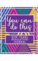 New Years Resolution Journal