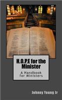 H.O.P.E for the Minister