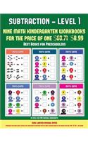 Best Books for Preschoolers (Kindergarten Subtraction/taking away Level 1)