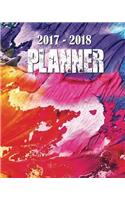 2017-2018 Planner: Daily Planner Calendar / Schedule / Organizer - September 2017 to December 2018