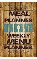 Meal Planner Weekly Menu Planner