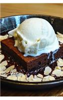 Chocolate Brownie and Vanilla Ice Cream Journal: 150 Page Lined Notebook/Diary