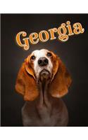 Georgia: Personalized Address Book, Large Print, 8 1/2" X 11"