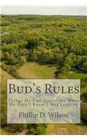Bud's Rules