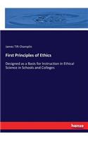 First Principles of Ethics