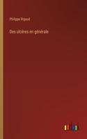 Des ulcères en générale