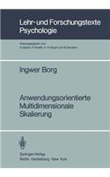 Anwendungsorientierte Multidimensionale Skalierung