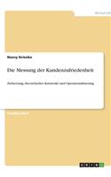 Die Messung der Kundenzufriedenheit