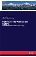 Die Natur und der Nährwert des Peptons