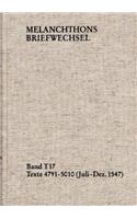 Philipp Melanchthon, Band T 17