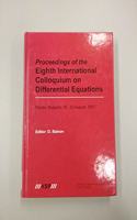 Proceedings of the International Colloquium on Differential Equations, Volume 6 Proceedings of the Eighth International Colloquium on Differential Equ