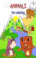 Animals for coloring