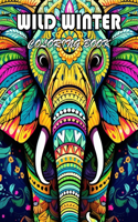 Wild Winter Coloring Book
