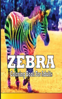 Zebra Coloring Book For Adults
