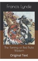 The Taming of Red Butte Western: Original Text