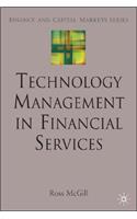 Technology Management in Financial Services