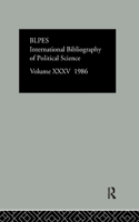 IBSS: Political Science: 1986 Volume 35