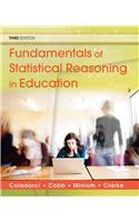 Fundamentals of Statistical Reasoning in Education: (English)