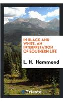In Black and White; An Interpretation of Southern Life