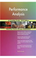 Performance Analysis A Complete Guide - 2019 Edition