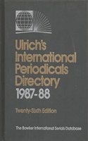 Ulrich's International Periodicals Directory 1987-88