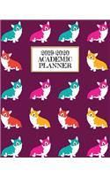 Academic Planner 2019-2020: Welsh Corgi Pop Art on A Weekly and Monthly Dated Student Academic Planner. Elementary, High School, Home school, College 8x10 Organizer Course Sche(16 2019 2020 Academic Planner)