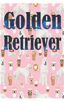 Golden Retriever: Golden Retriever Notebook, Journal, Diary size 6x9