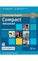 Compact Advanced Student's Book without Answers with CD-ROM with Testbank
